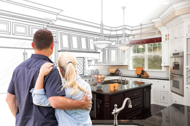 Professional Kitchen Island Installation technician working in Cambridge, MN